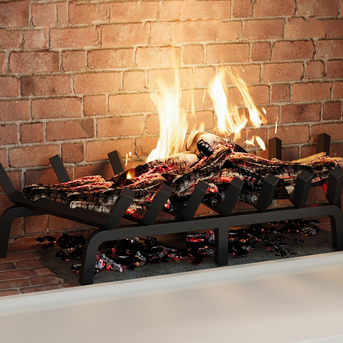 Rejilla para chimenea Garvee 76cm