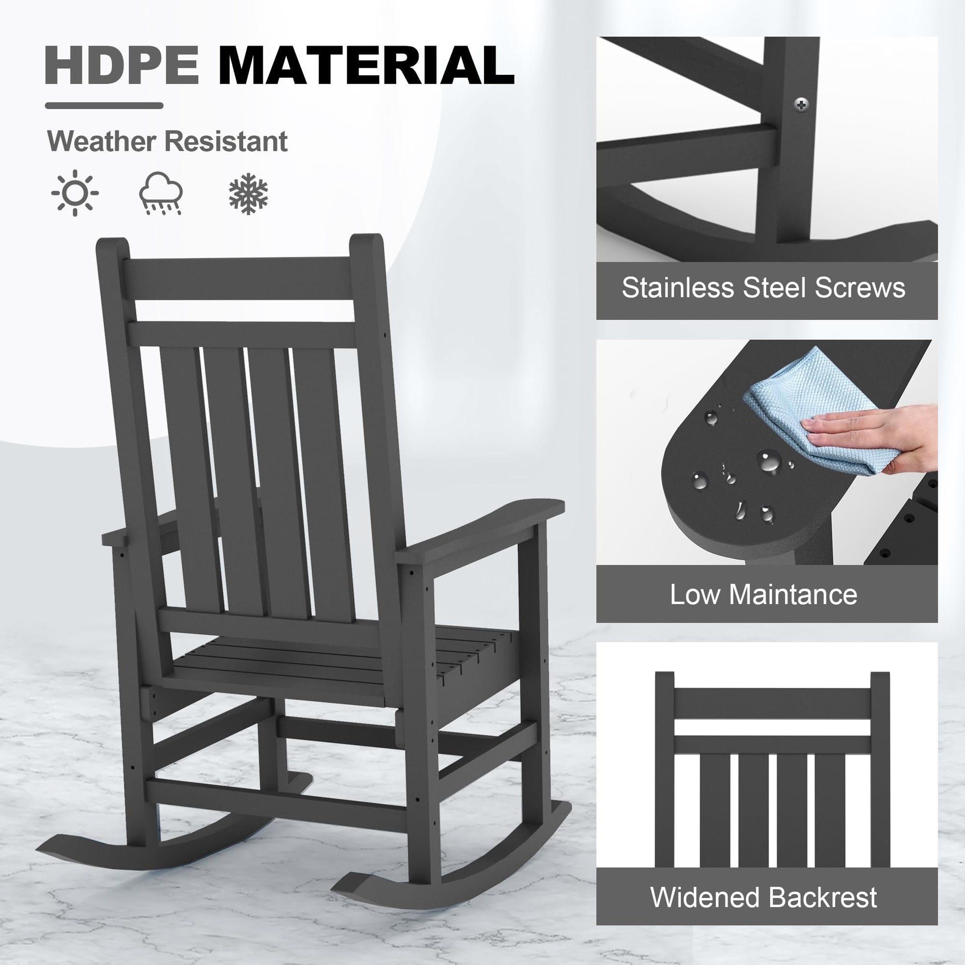 Dimensiones ergonómicas del mecedor