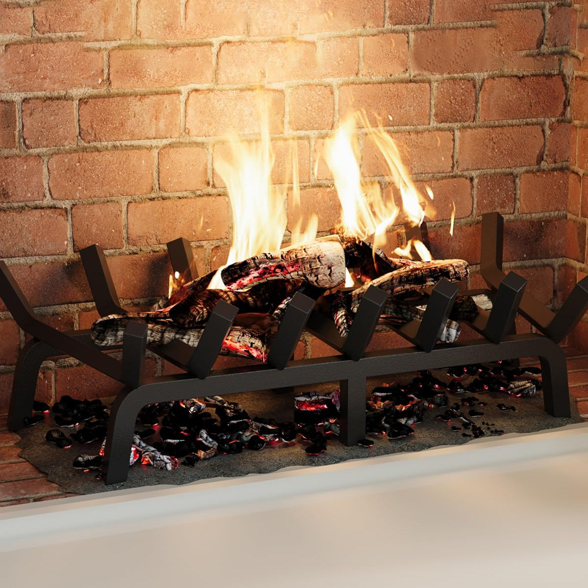Rejilla para chimenea Garvee 61cm